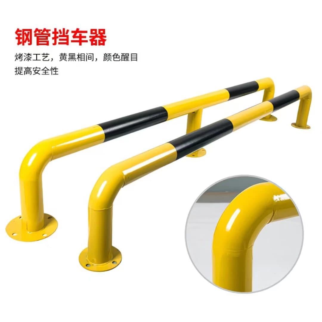 Carefully selected steel pipe U-shaped guardrail parking space anti-collision protective railing parking space limiter road fire hydrant isolation pile