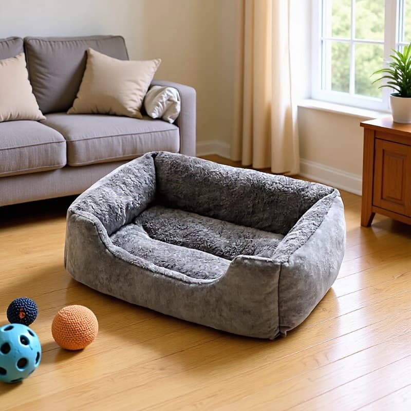 All-Season Pet Bed for Dogs and Cats, Washable, for Corgi, Small and Medium Breeds