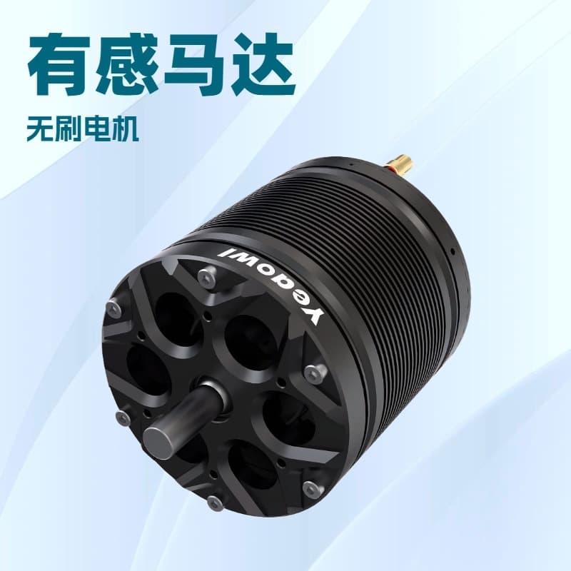 Brushless High Torque 102mm Motor Marine Outboard Underwater Thruster Kite Wing Water Pump Custom 48V Motor