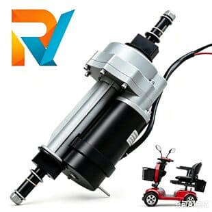 Electric Scooter Motor 24V 250W 180W Integrated with Rear Axle for Three-Wheel and Four-Wheel Mobility Scooter Parts