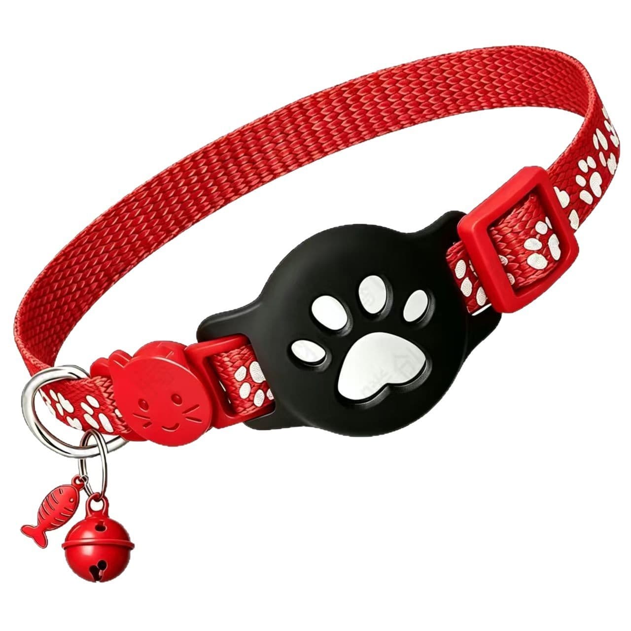 Compatible with AirTag Cat Collar, Apple Tracker Cat Collar, Pet Supplies Keychain Pendant