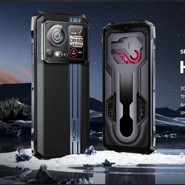 HOTWAV Cyber 15 6.6 inch 12+256G 6280MAH NFC rugged phone delivered in Hong Kong