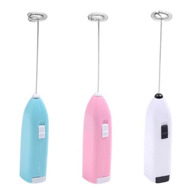 Mini egg beater household kitchen gadgets milk frother handheld electric coffee mixer factory direct sale