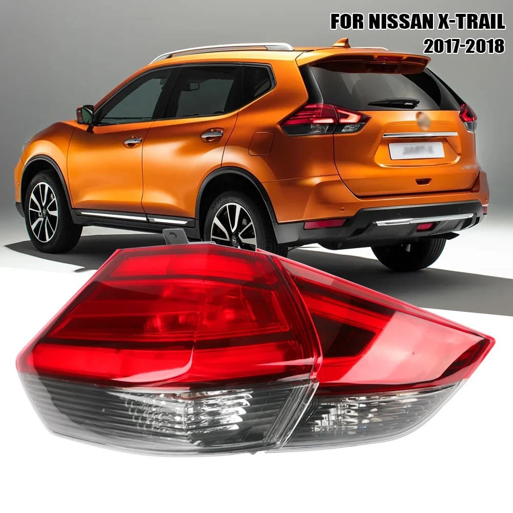 Suitable for 17-20 New X-Trail Rear Tail Light Semi-Assembly Housing X-Trail Tail Light Lampshade Rear Tail Light Brake Light Housing