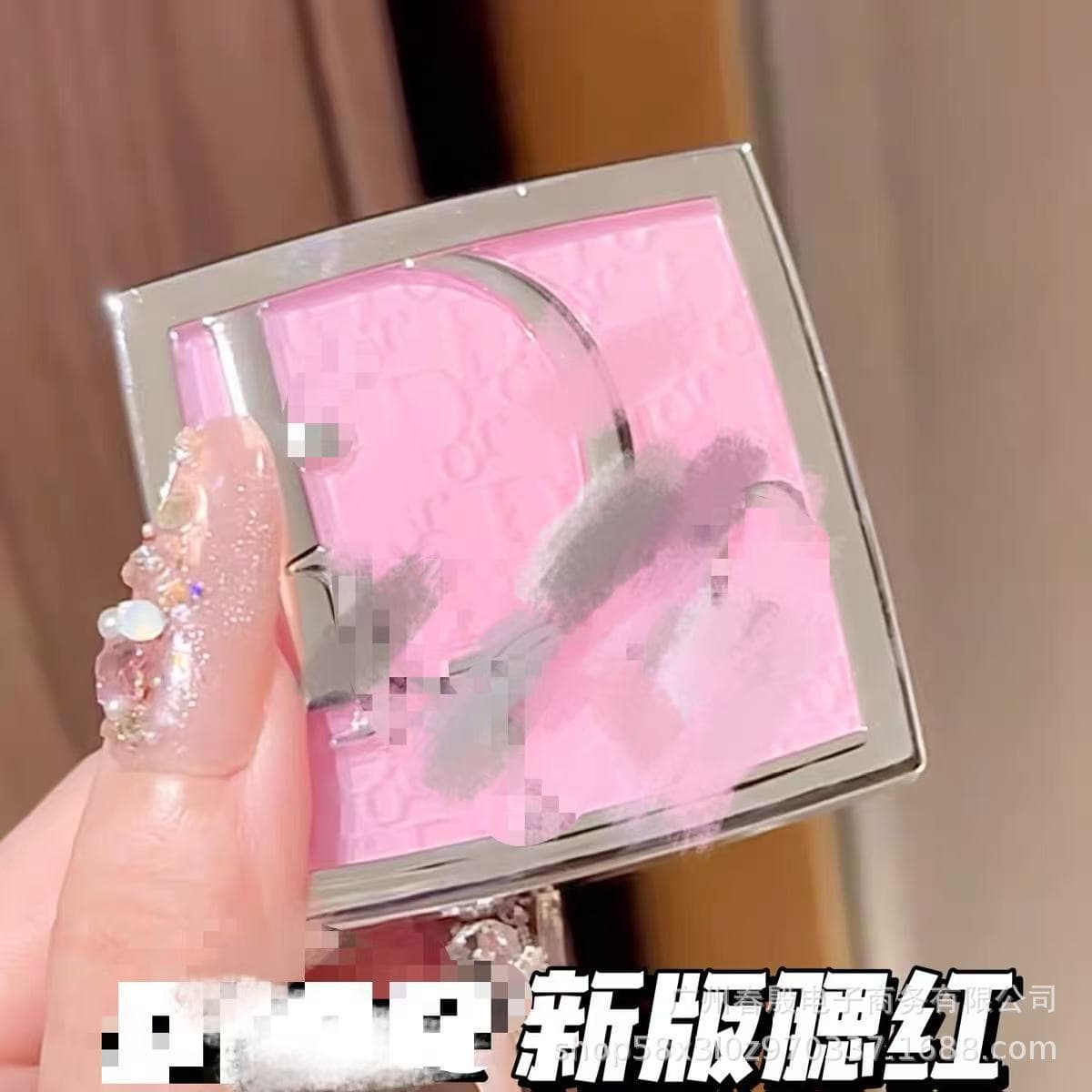 Cross-border Big Brand 25 New Version Di Family Embossed Monochrome Blush 4.5g Exclusive for Foreign Trade Stock Seven-Color Blush