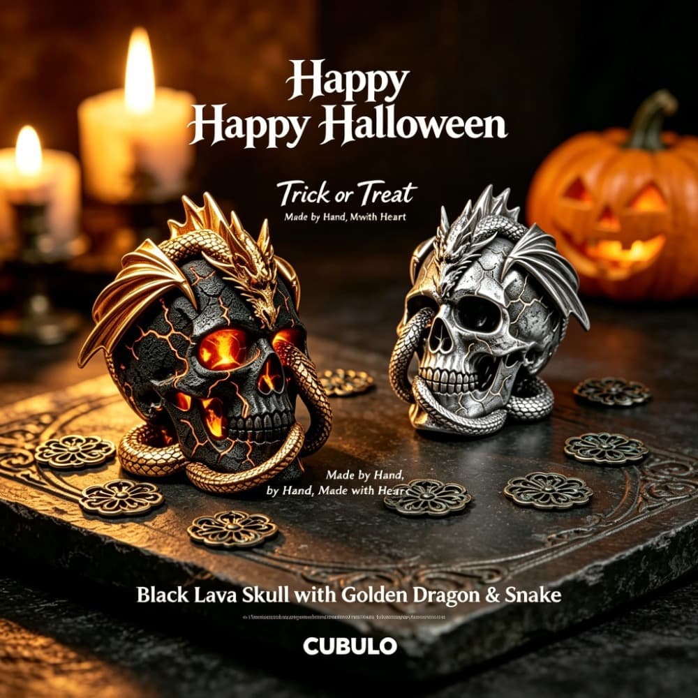 Panlong Skull Silicone Mold Epoxy Aromatherapy Candle Plaster DIY Home Decoration Hand-casting Mold