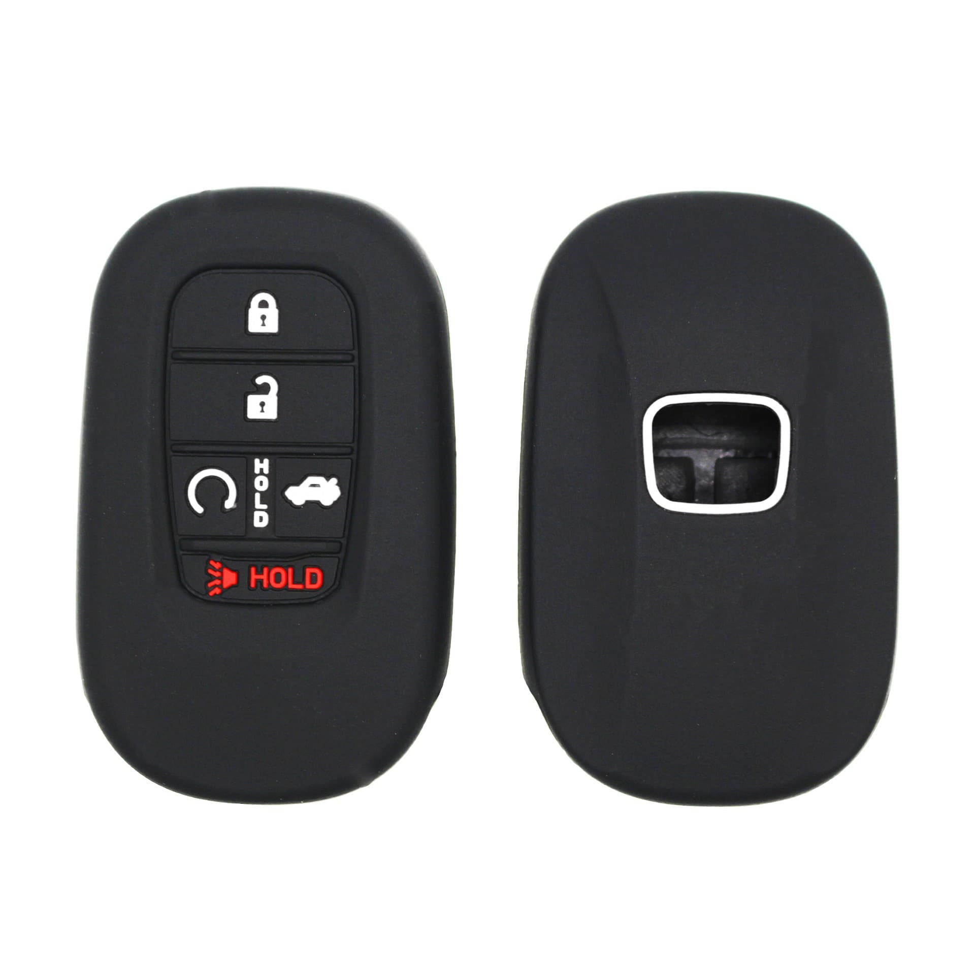 Silicone Key Case Cover for 5-Button Honda 11th Gen Civic Remote Car Key