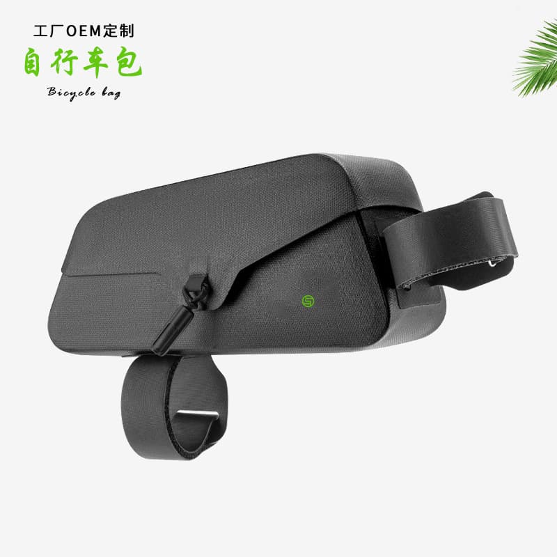 Magnetic waterproof bicycle bag front beam upper tube bag mountain bike road bike saddle bag riding equipment bag processing customization