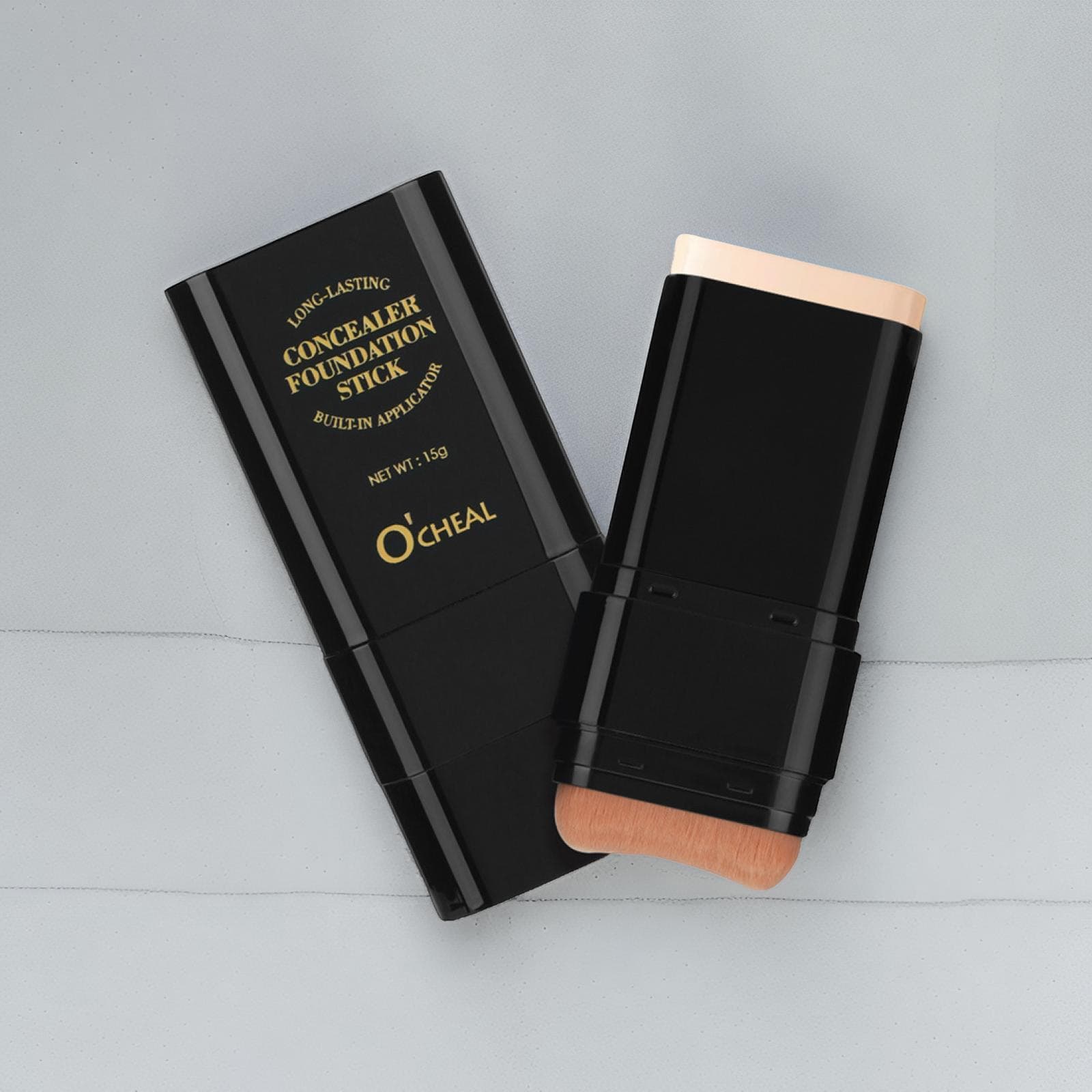 OCHEAL Cross-border Southeast Asia Double-Ended Eraser Foundation Stick, Nose Shadow Contouring Cream, Acne Mark Brightening Foundation