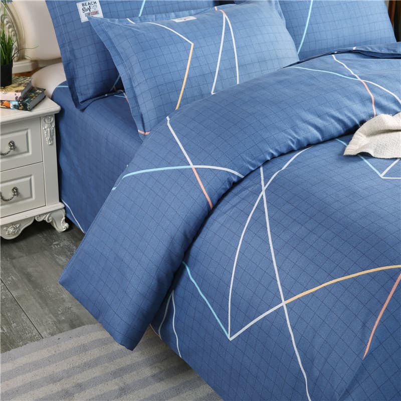 Cross-border high-weight skin-friendly plant cashmere student dormitory single thick quilt cover thickened twill sanding quilt cover factory wholesale