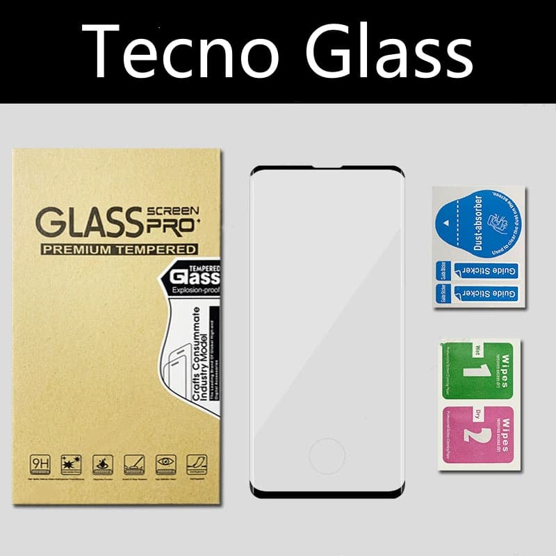 Tecno Camon 40 Pro Curved Screen Tempered Glass Film, Infinix Hot 50 Pro Phone Screen Protector, 50s 5G Glass Film