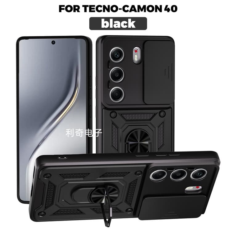 For Africa Model Infinix Note 50s Shunjia Sliding Window Camon 40 Pro Full Coverage Hard Case