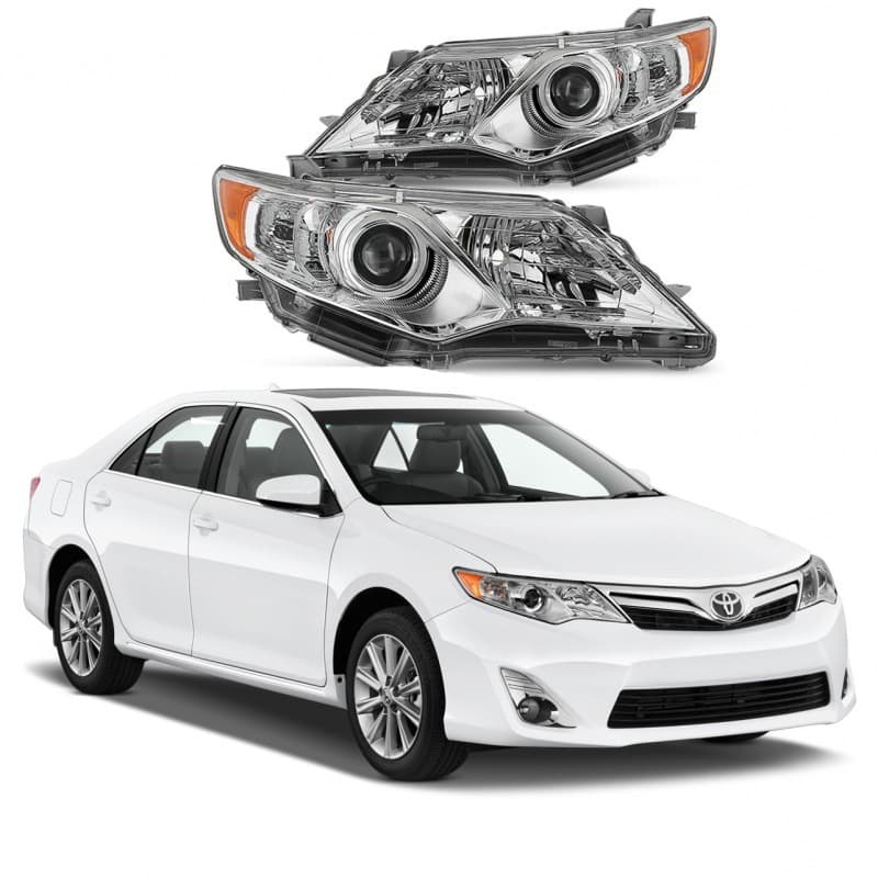 For Toyota Camry 2012-2014 Car White Base Headlight 81150-06470 81110-06470