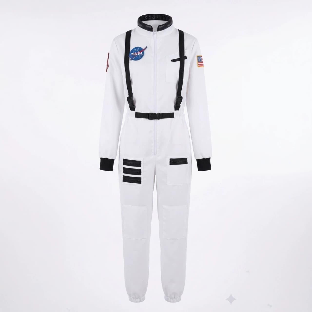 Cross-Border Halloween Costume Astronaut Space Suit Astronaut Jumpsuit Space Suit Performance Wear Halloween Costume