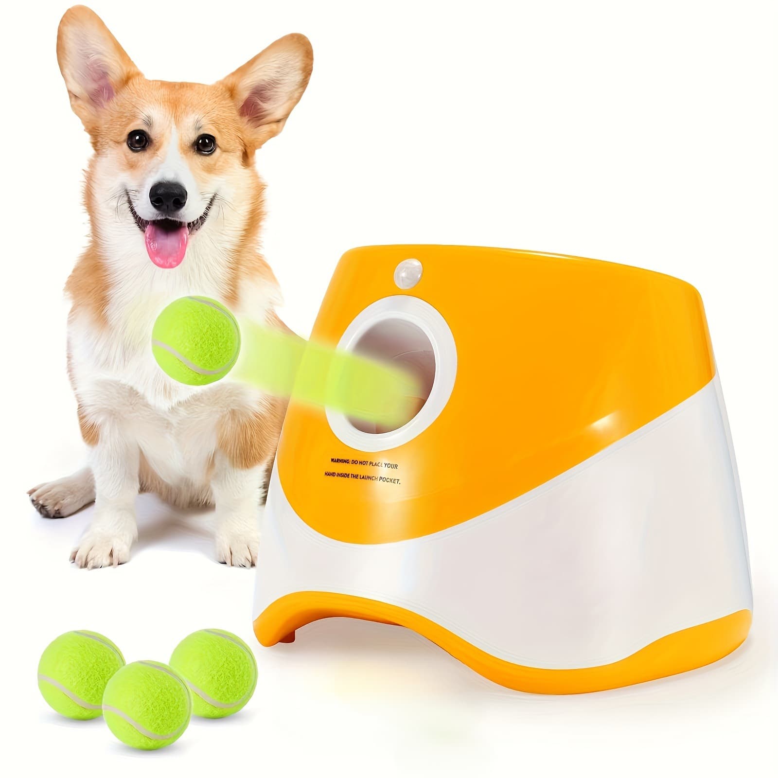 O 61311 Automatic Tennis Ball Launcher Pet Tennis Ball Launcher