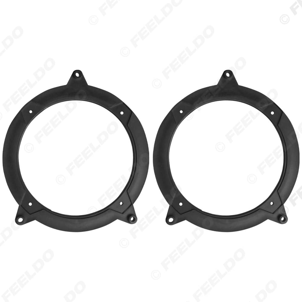 Compatible with 99-05 BMW 3 Series E46 Front and Rear 5-inch Speaker Rings Speaker Adapter Spacers for Car Audio