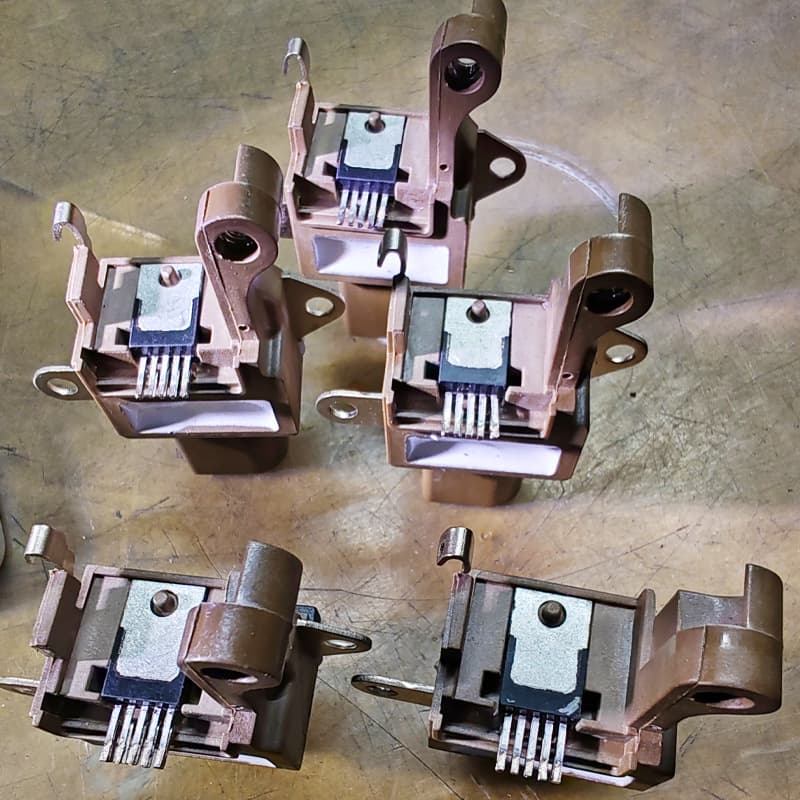 Terminal block copper wire copper sheet motor rotor enameled wire part pin welding spot welder resistance welding butt welder