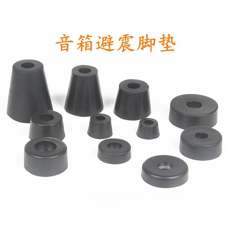 Speaker Vibration Damping Feet and Spikes with Screws and Washers for Furniture Hardware