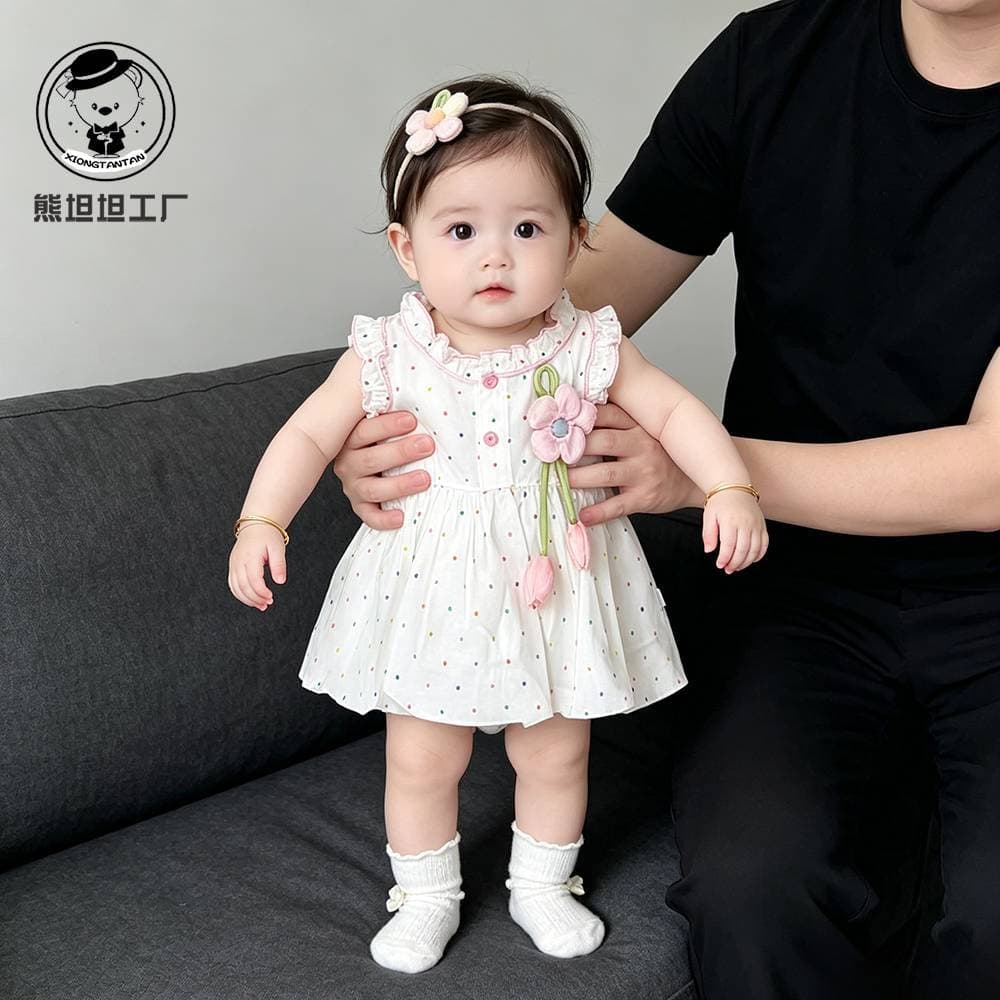 Baby clothes summer thin baby girl skirt super cute dress summer toddler princess dress fashionable summer dress