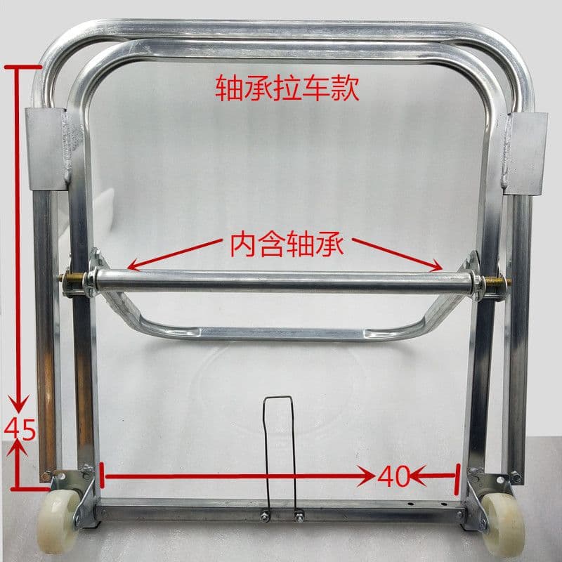 Fiber optic cable laying frame, monitoring network laying reel, folding bearing, trolley, spool, Ruizhidong