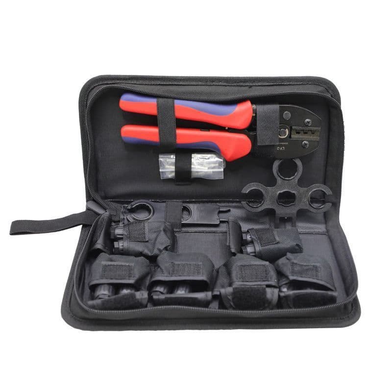 Ly2546B Tool Kit MC4 Photovoltaic Tool Crimping Pliers Solar Connector Terminal Crimping Pliers Cable Wire