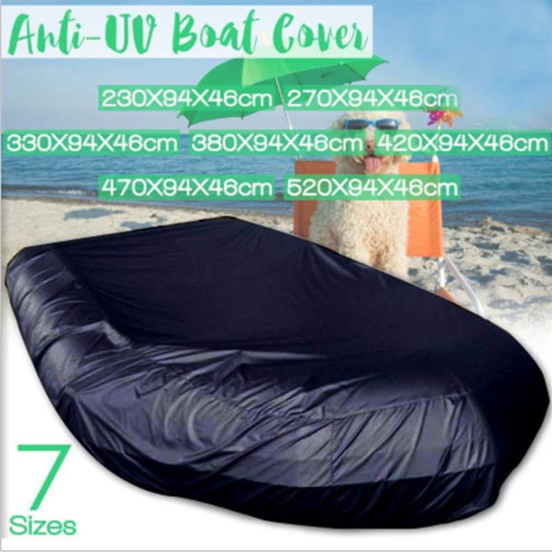 Cross-border waterproof, dustproof and UV-resistant inflatable boat cover rubber boat protective cover dinghy fishing kayak