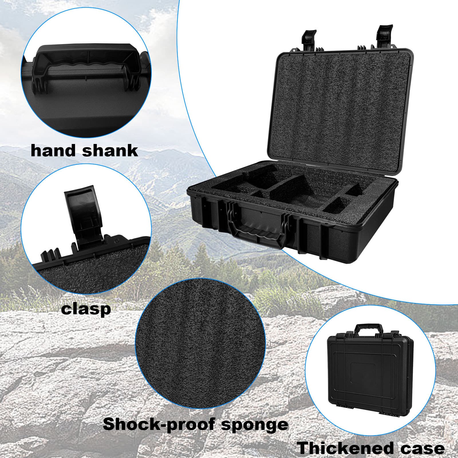 Cross-border best-selling product: Starlink Mini Packaging Equipment Travel Network Router Travel Storage Box (Waterproof)