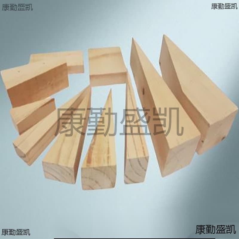 Wooden Pointed Triangular Wedge Expansion Bevel Block Handmade Wood Peg Furniture Shim Door and Window Installation Wood Pin