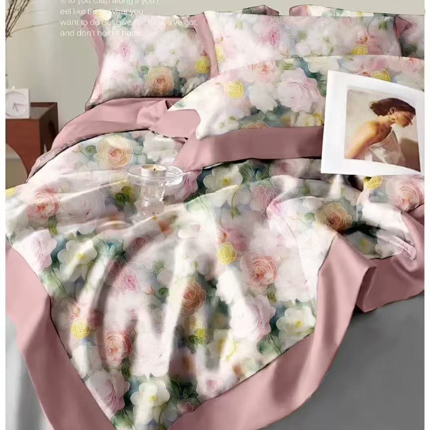 Luo Jie Home Textiles AB Version Small Ice Bean Summer Cool Quilt Large Double Summer Cool Quilt Air Conditioning Quilt Gift Summer Cool Quilt