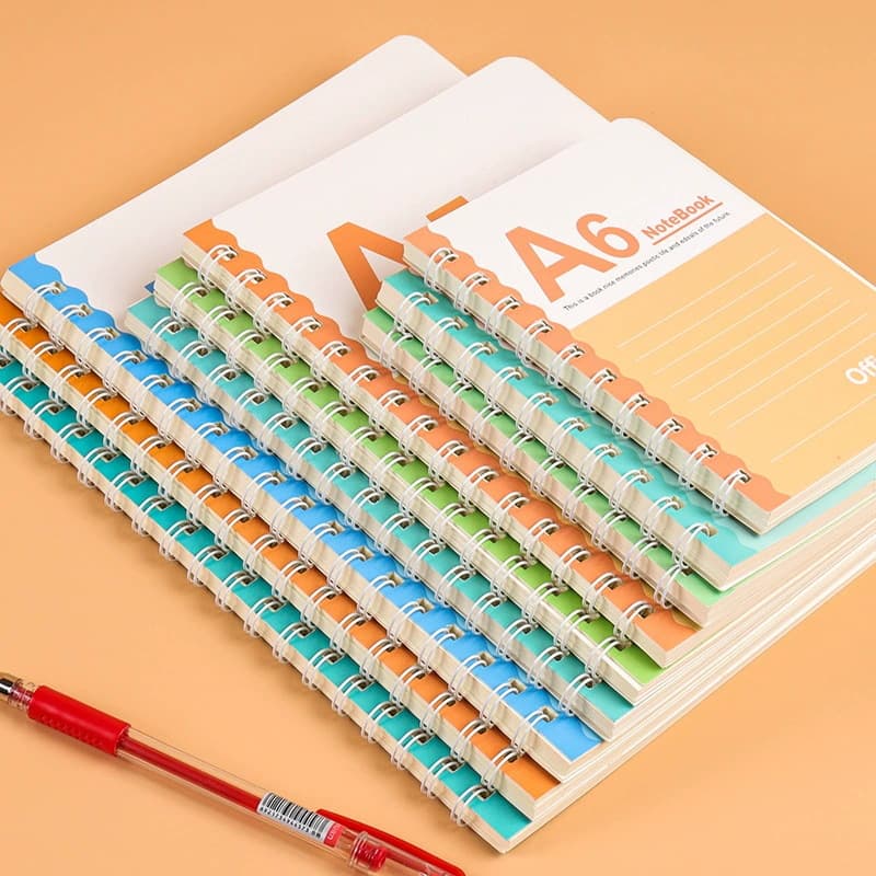 B5 Office Coil Horizontal Line Book A5 Business Simple Notepad Student Classroom Notebook A6 Portable Notebook