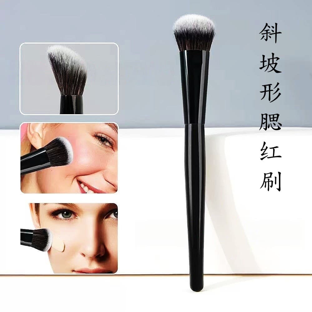 Cangzhou makeup brush wholesale blush brush sloped point color highlight brush makeup artist special local makeup repair brush