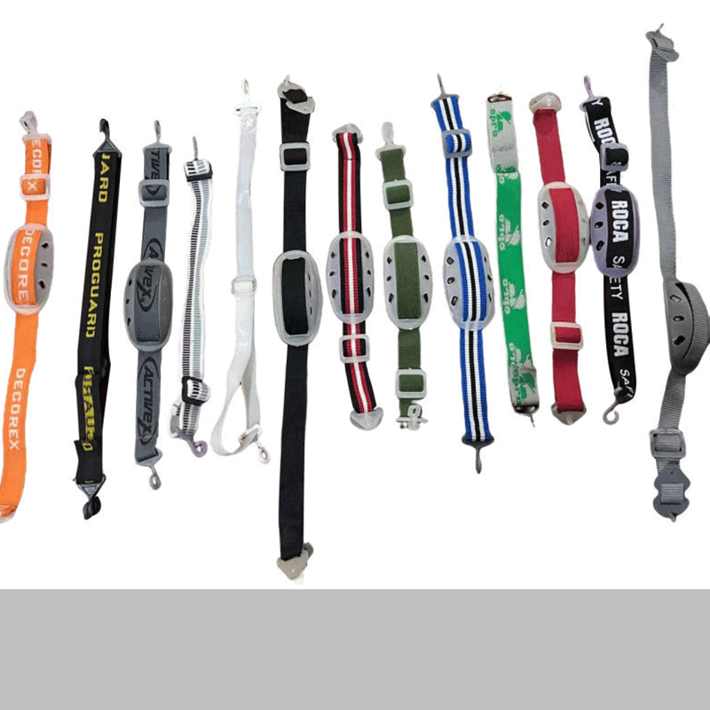 Factory supplies helmet chin strap, chin elastic webbing, safety protection head, adjustable head strap