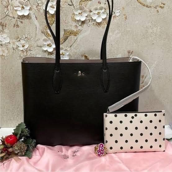 New French Large Horizontal KS Bag Large Capacity Tote Waterproof Commuter Tote Women's Bag Lacoste Bag