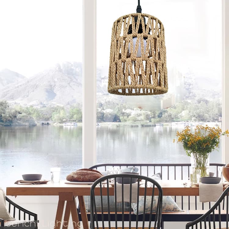 New Chinese style pendant light, unique hotel industrial style, creative and personalized light, restaurant, trendy shop, bar counter pendant light.