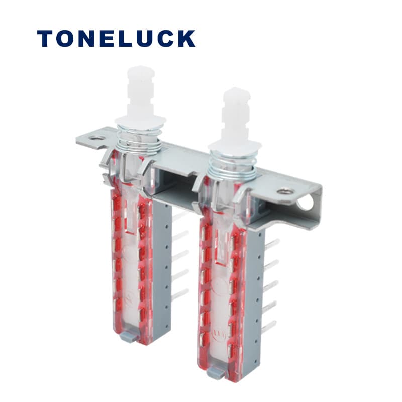 TONELUCK PBN Push Button Switch, Combined Dual-Unit Key Switch, Walkie-Talkie Direct Key Switch