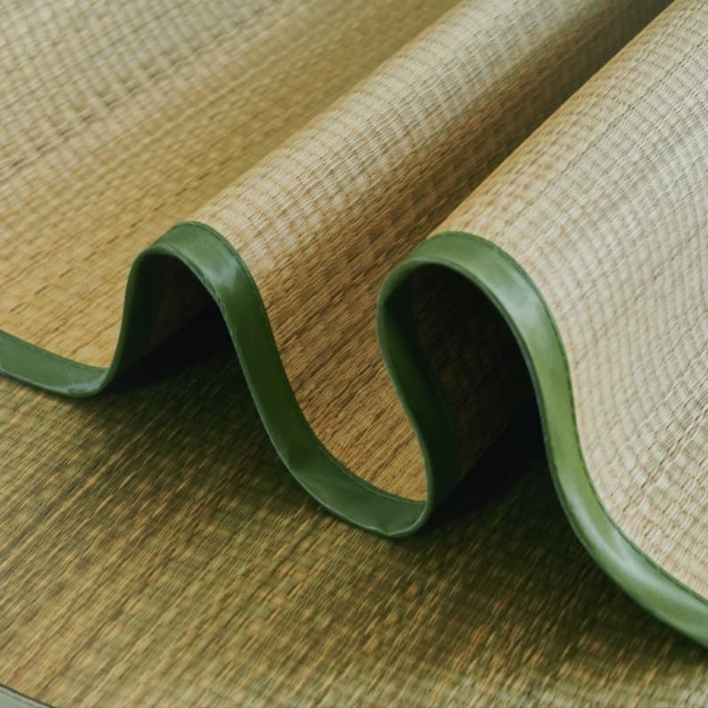 Old Style Summer Grass Mat Natural 1.5m Thickened 1.2m Home Use Single Student Dormitory Straight Tube 0.8m Wide Grass Mat