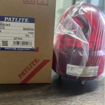 Japanese Patlite PATLITE Warning Light SKHE-24-R