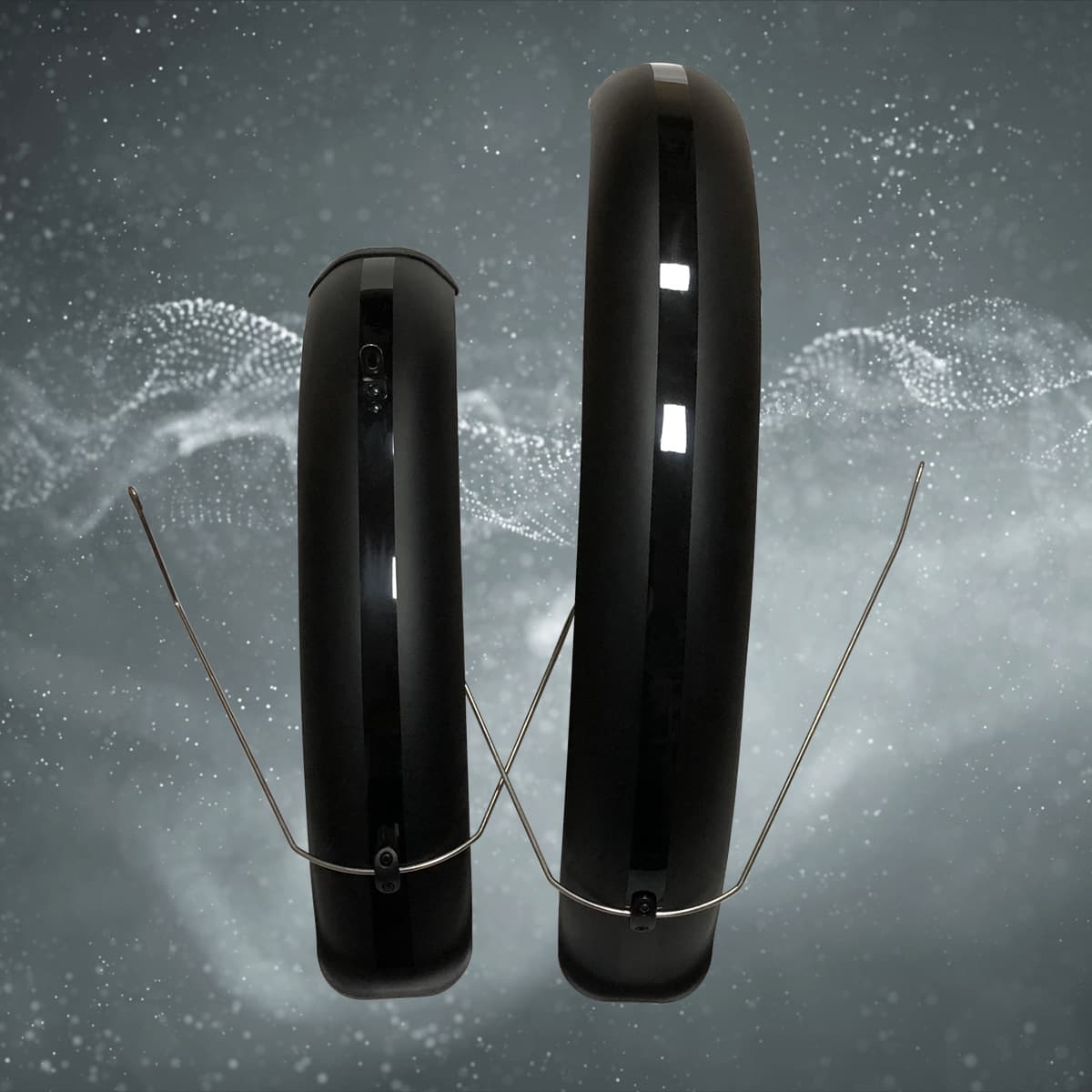 24-inch Snow Bike Fender, Full Coverage, Snow Electric Bicycle Mudguard, 4.0 Fat Tire Mud Flap