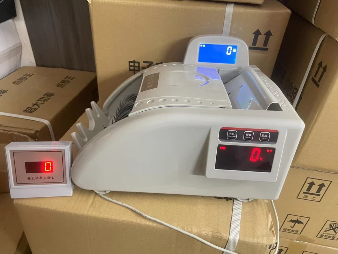 Yiteluo Currency Counter Model 688 Charging Version, Large Motor Professional High-Power Fast Speed for Outdoor Use