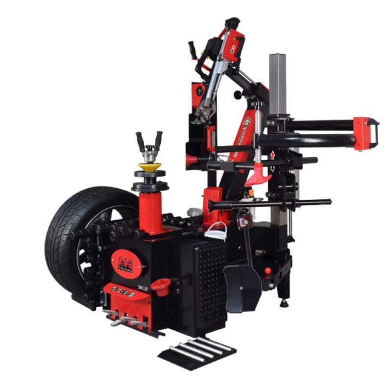 Brand new discless tire changer 28-inch automatic bird head tilting tire stripping machine equipped with tire lift frame tire stripping machine