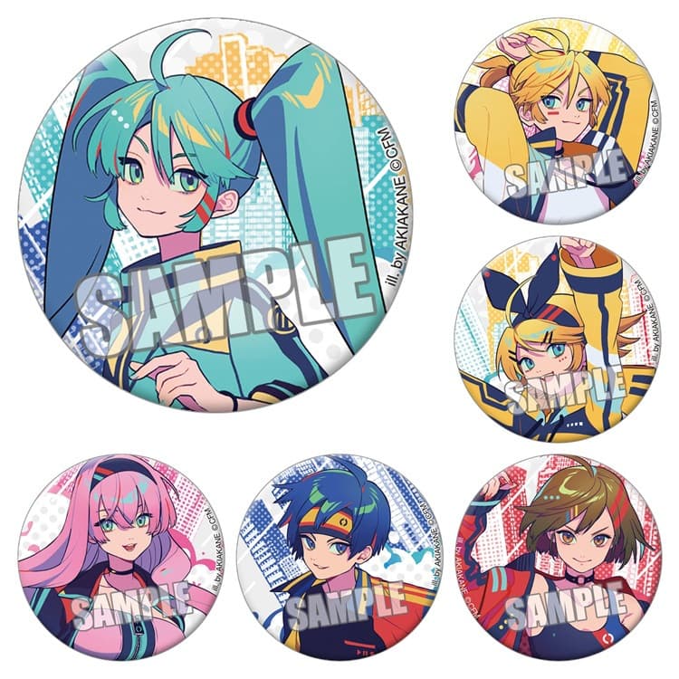 Hatsune Badge Kagamine Ren/Ling/Surune/KAITO/MEIKO/Miku Anime Badge Pendant G