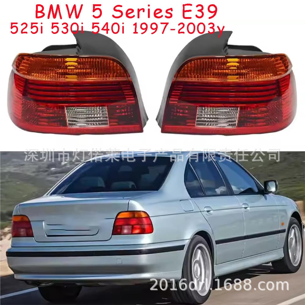 1x Without Bulb for BMW 5 Series E39 Tail Light Rear Fog Light Bumper Brake Light 1997~2003