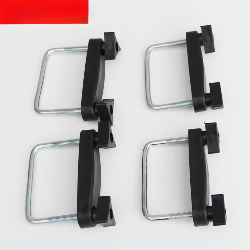 Car SUV Roof Rack Buckle Universal Fixing Clamp U-Shaped Locking Accessories Vehicle Specific