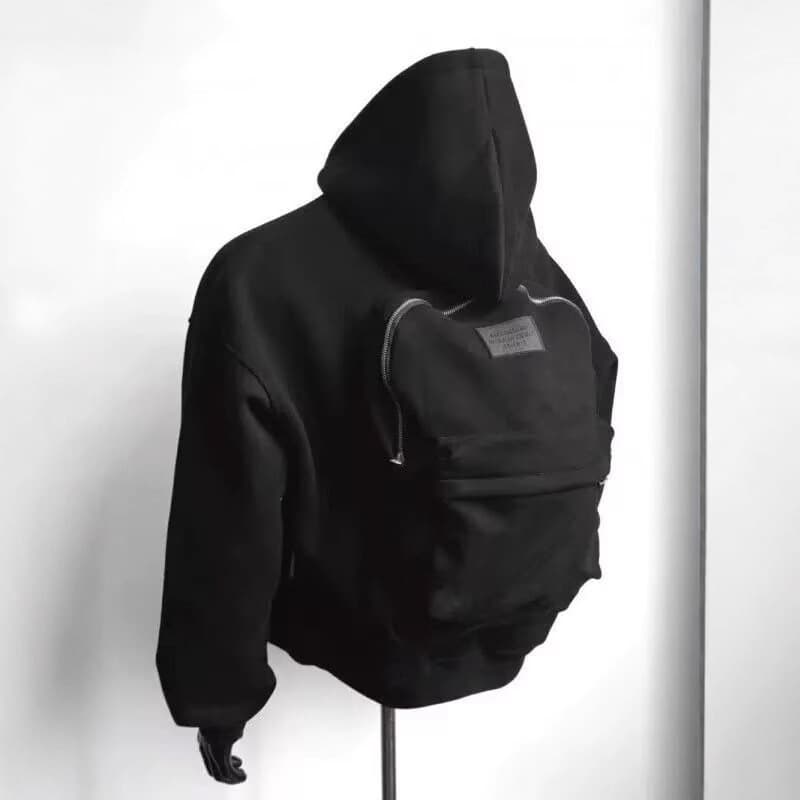 2025 Men's Fashion Spring New Backpack Design Cardigan Hoodie Couple Casual Jacket Top Cross-border