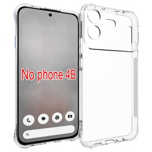For Nothing Phone 4B Three-Proof Four-Corner Airbag Drop Protection Phone Case Material Protective Cover
