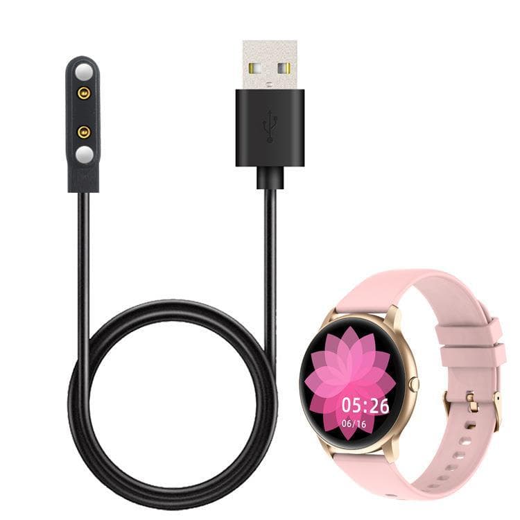 For Xiaomi Imilab Smart Watch Kw66 Charger Cable Creatmi Sw022 Charger Kw66 Magnetic Absorption Charging Smart Accessories