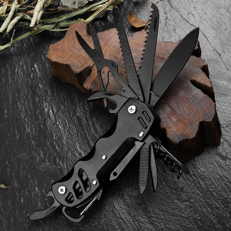 Custom Car EDC Survival Tool Pliers Outdoor Multifunctional Folding Knife Swiss Army Defend Knife