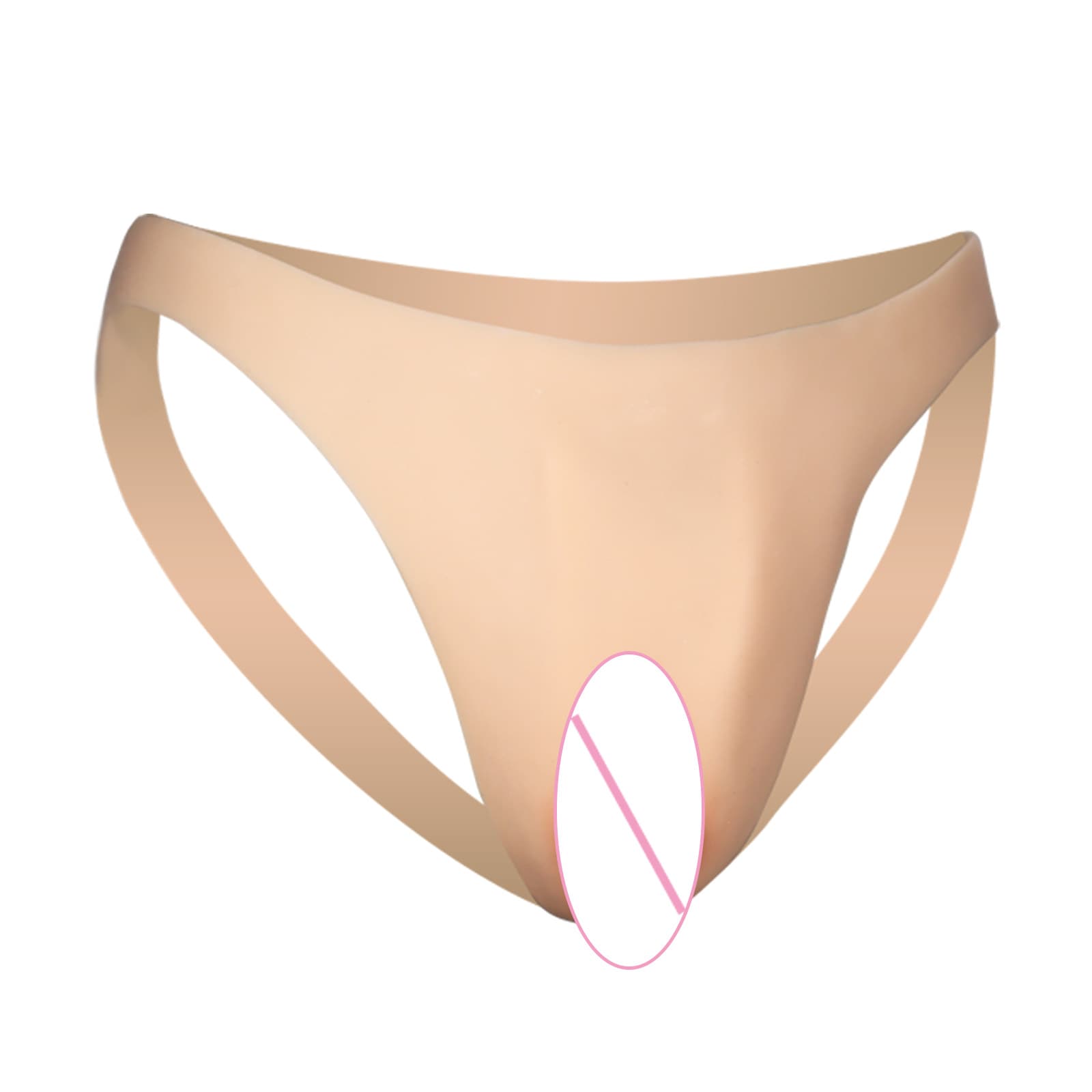 Factory Direct Men's Seamless Underwear, Crossdresser Insertable Sexy Low Waist Gay Single Thong T-Back, Plus Size Thong