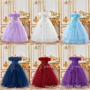 Girls' dresses, summer children's dresses and clothing