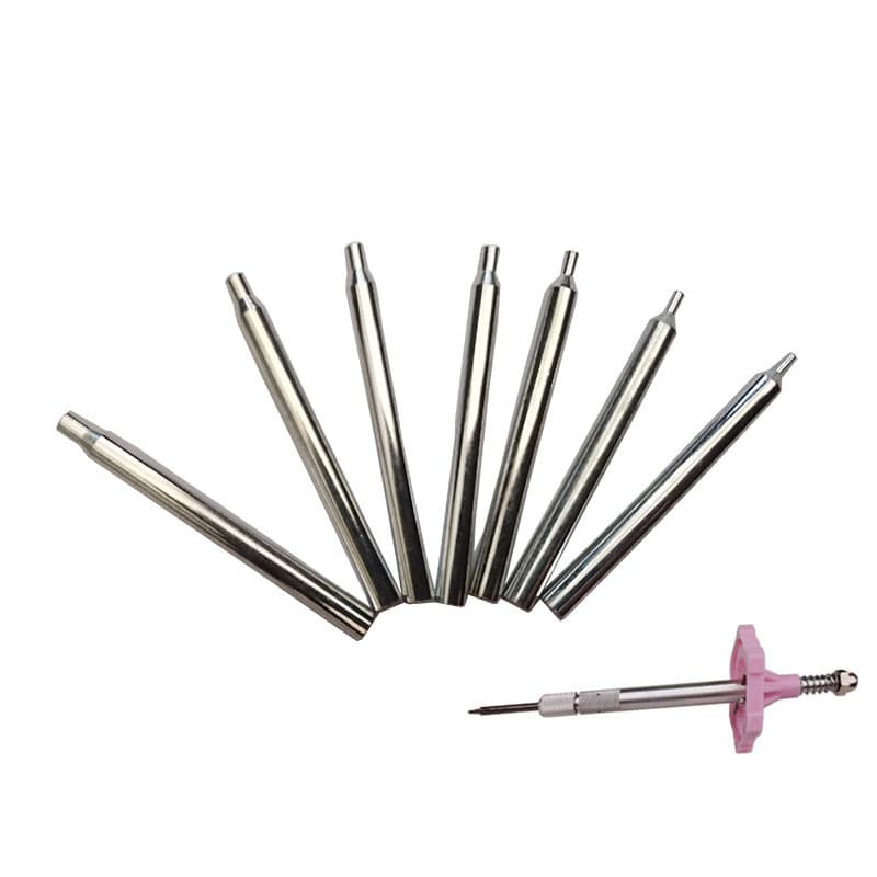 Supply of automatic gemstone machine sticky stone stick low carbon steel rod 6.0 manipulator 5.8 octagonal hand stick dedicated for gem processing